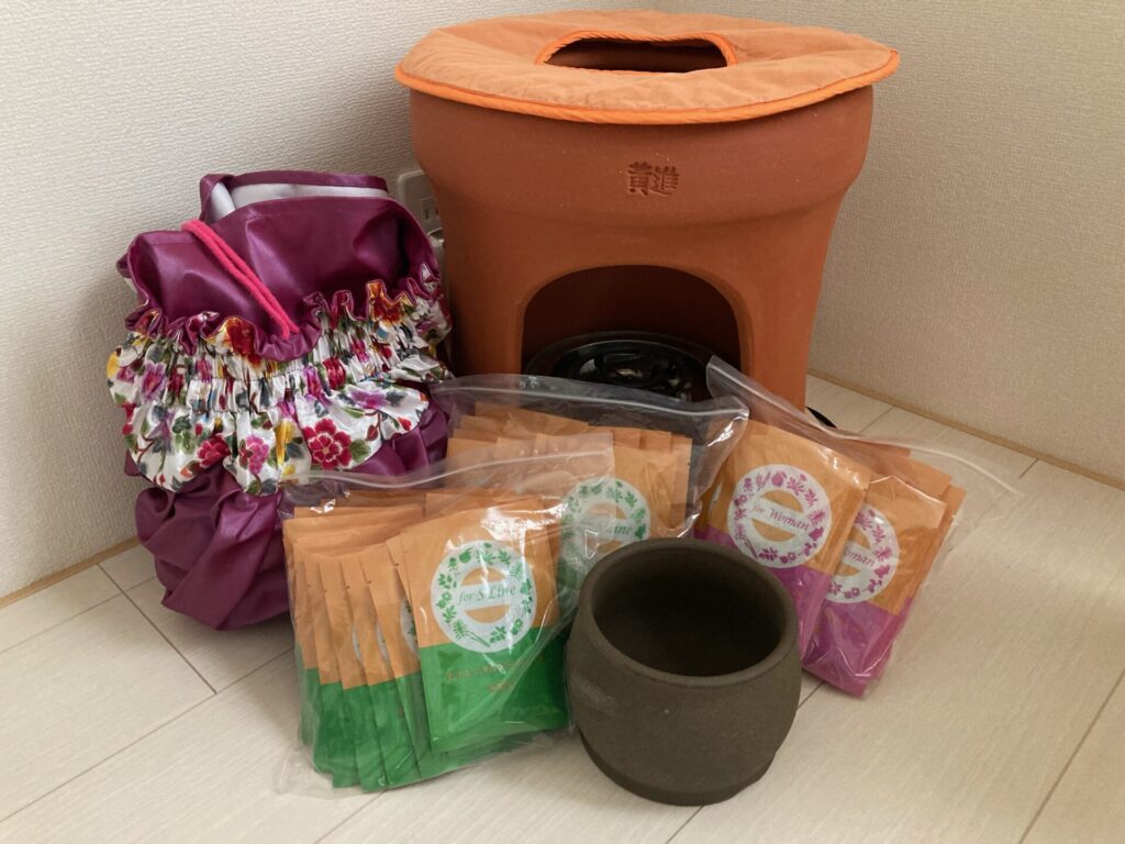 ファンジン黄道よもぎ蒸しセット 製品紹介 | 【公式】株式会社ファン 